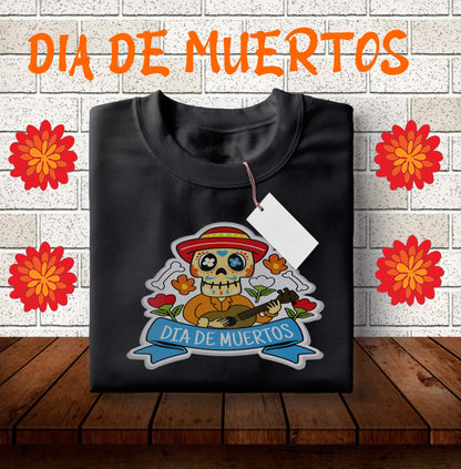 Playera Dia de Muertos Cute Halloween