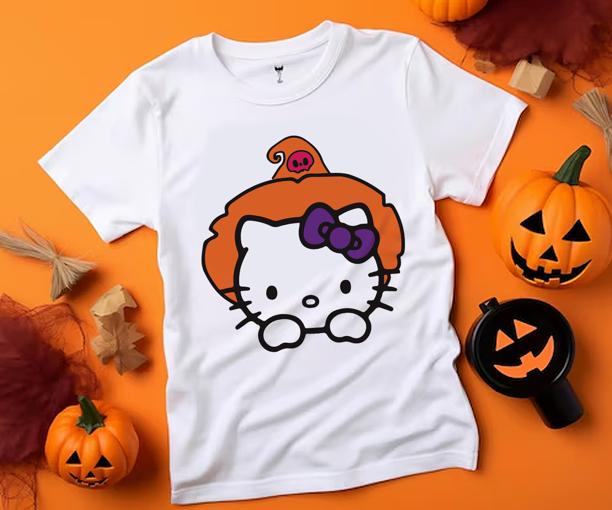 Playera Hello Kitty Halloween