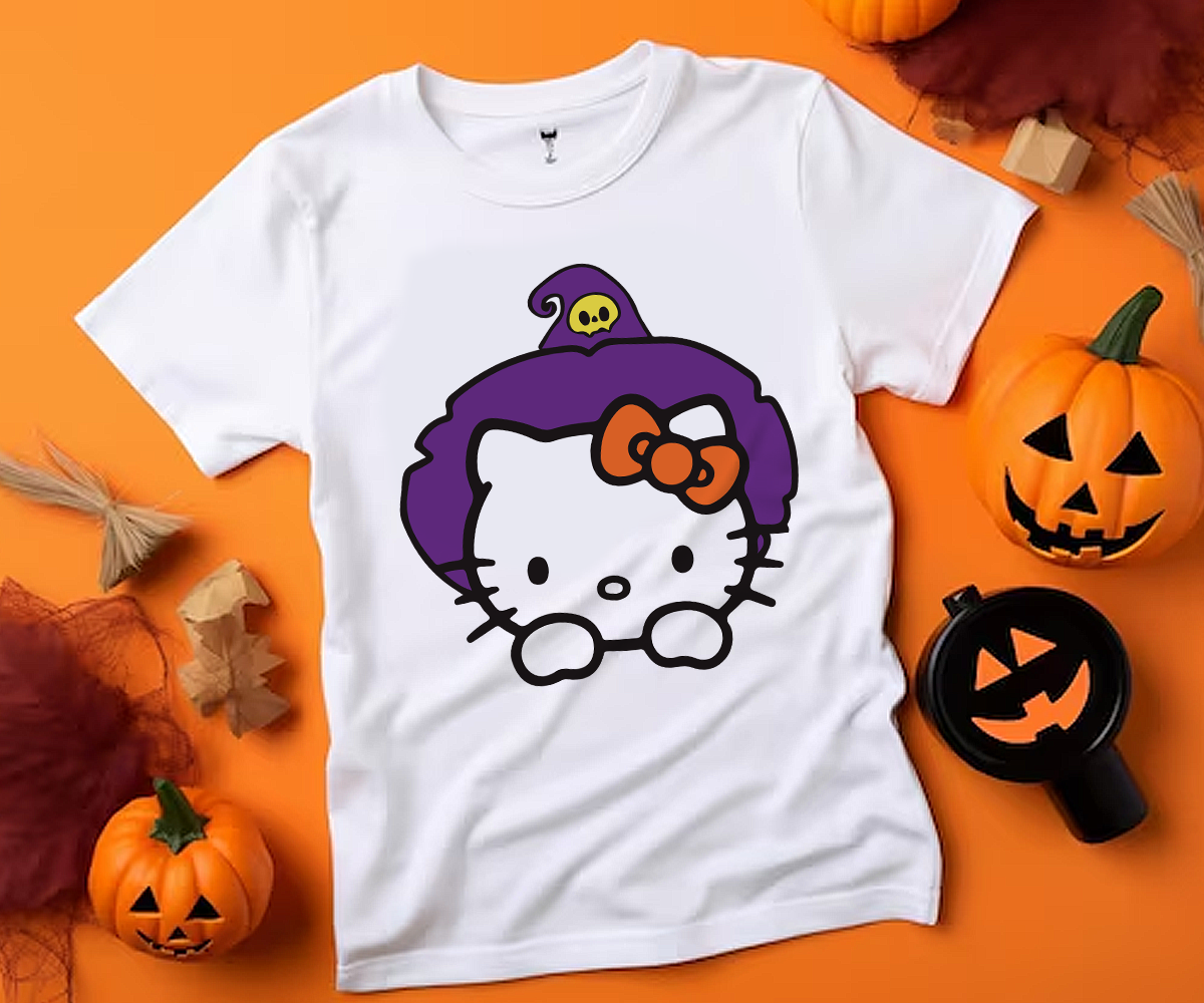 Playera Hello Kitty Halloween