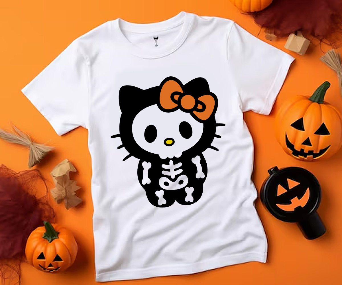 Playera Hello Kitty Halloween