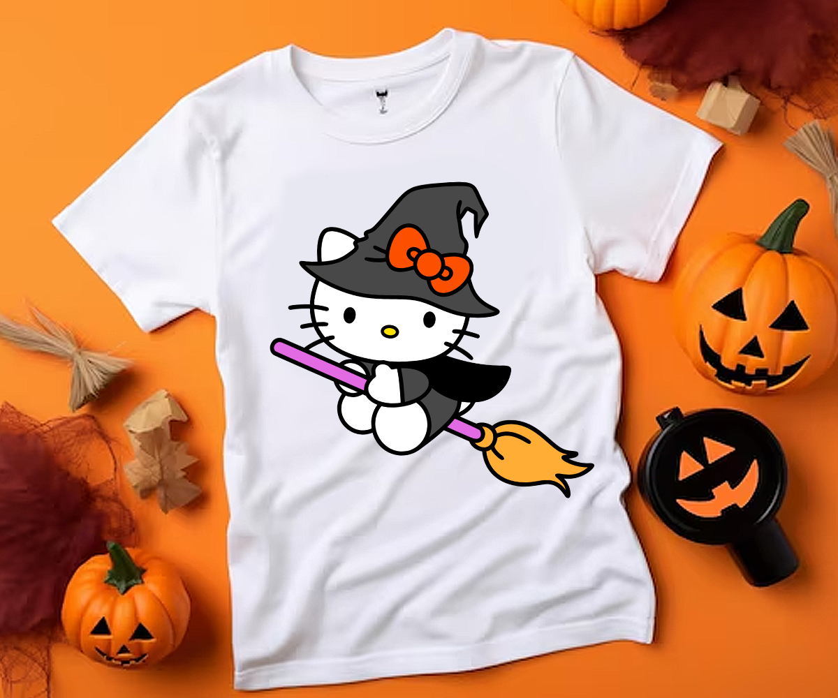 Playera Hello Kitty Halloween